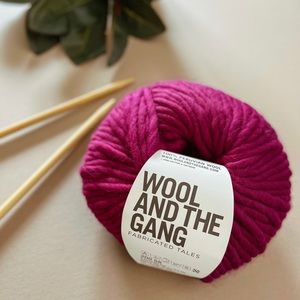 Wool and the Gang Magenta Pink Crazy Sexy Wool Yarn